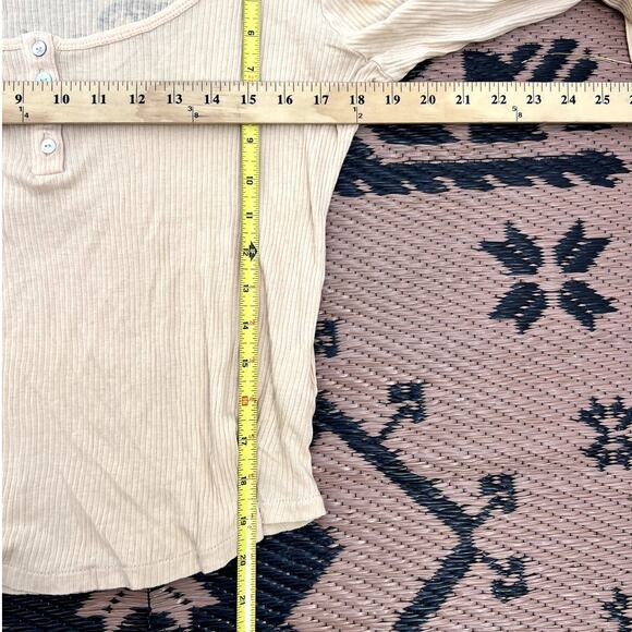 Spell and the Gypsy | Rosa Custom Cadillacs Organic Cotton Pima Henley Top Sz S - Picture 5 of 5